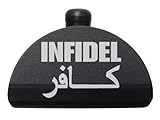 Infidel Sanscript Engraved NDZ-P17 Aluminum Grip Frame Plug for Glock 17 19 20 21 22 23 24 31 32 34 35 37 38 GEN 1-3 by NDZ Performance