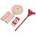 Costzon Fruit Wine Press, 1.6 Gallon /6 Liter Solid Wood Basket, Cider Apple Grape Crusher for Kitchen, Juice Make