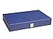 13-inch Premium Backgammon Set - Travel Size - Indigo Blue Board