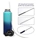 14” Silicone Bottle Brush - Cleaning Set for Sports Water Bottle, Baby Bottles, Tumbler, Drinking Glasses, Vase