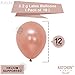 KatchOn, Rose Gold Love Balloon Letters Set - Large 36 Inch, Pack of 21 | Blush Pink Love Balloons Foil with Confetti for Engagement Decorations | Rose Gold Heart Balloon for Anniversary Decorations
