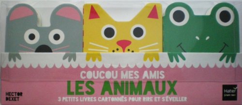 Coucou mes amis les animaux: 3 petits livres cartonn ~s (French Edition) by Hector Dexet