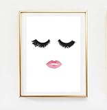 Makeup Print, Wall Decor, Home Decor, Wall Art, Minimalist Poster, Fashion Print, Glamour, Beauty Print, Makeup Poster, Wall Art Print.