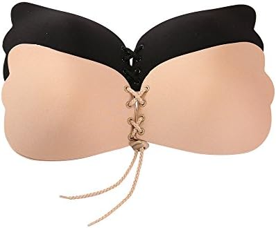 Silicone Gel Invisible Bra Self-Adhesive Stick On Push Up Strapless Women Bra- (Random Color)