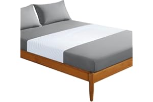 GROUNDINGTIME Grounding Sheets, Grounding Mat for Bed Fits All Bed Sizes, Grounded Bed Sheet 10% Pure Silver Fiber, Grounding Fitted Bed Earth Sheets with Grounding Cord & Tester-Beige