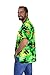Funky Hawaiian Shirt, Surf, green, XL