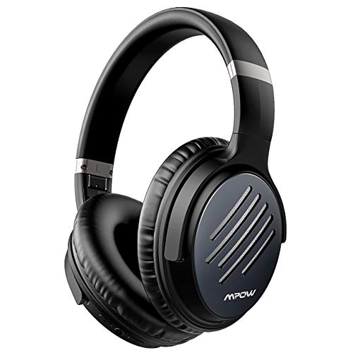 Mpow [2019 Upgrade] Noise Cancelling Headphones, Hi-Fi Sound Deep Bass Bluetooth Headphones Over Ear, Quick Charge 30Hrs Playtime Wireless Headphones with CVC 6.0 Mic, for TV/PC/Cellphone/Travel/Work