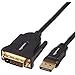 AmazonBasics DisplayPort to DVI Cable - 6 Feet, 10-Pack