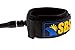 SBS Paddleboard Leash – 10ft Coiled SUP Leash with Comfortable Ankle Cuff – Durable, Tangle-Free Surf Leash for Stand Up Paddleboards