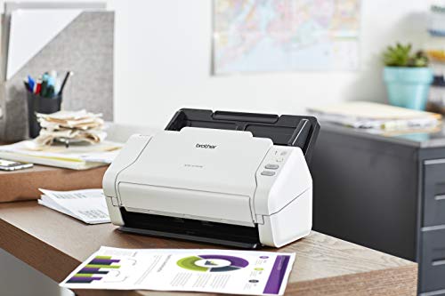 Brother Printer RADS2700W Certified Refurbished RADS2700W- (ADS-2700w) Wireless Space-Saving High-Speed Color Duplex Desktop Document Scanner, White - Thumbnail 5