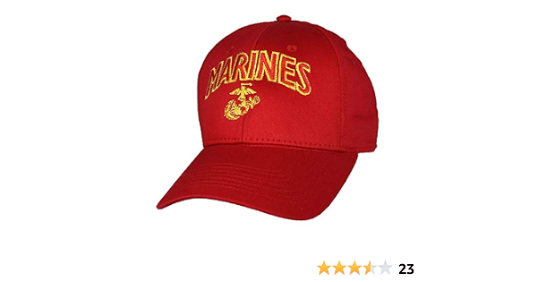 Marine Corps Red Cap Marines Hat 