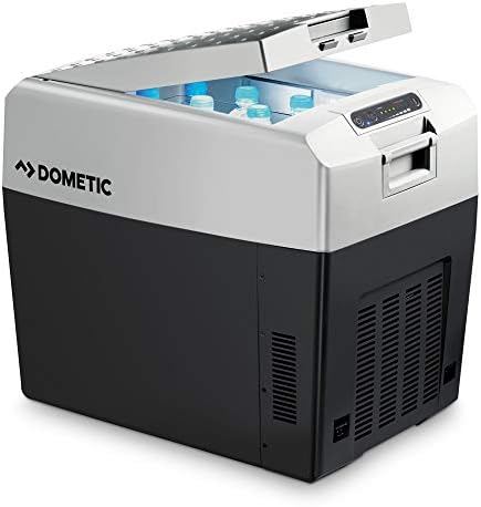TCX 35 - glacière électrique portable pour voiture 12/24 V et 230 V, mini réfrigérateur chaud/froid, 33 litres, pour voiture, camion, bateau et camping-car