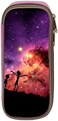 Custom Rick-and-Morty Walking Through The Universe Kids 3D Printing Pencil Case Students Stationery Bags Pencil Holders Pen Bag