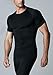ATHLIO Men's Cool Dry Short Sleeve Compression Shirts, Sports Baselayer T-Shirts Tops, Athletic Workout Shirt