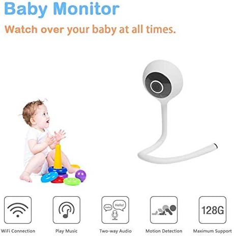 Baby Monitors Smart Wireless Wifi 1080P Baby Monitor Camera Video Ip Camera Phone Remote Viewing Cry Alarm Humidity and Temperature