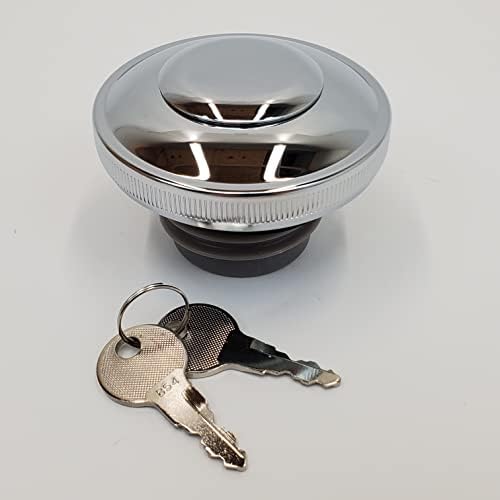 Chrome Locking Gas Cap for 19962022 Harley Street Glide, Electra Glide