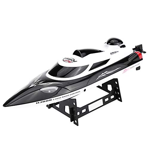 Dilwe RC Racing Boot, 2,4 GHz 4 Kanal wasserdicht RC Racing Speedboat Modell Schiff Spielzeug Geschenk f¨¹r Kinder ¨¹ber… – Bild 3