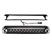 Partsam Replacement for 99-07 Silverado and Sierra 1500 2500 3500 HD Classic Third 3rd Brake Light Rear Cab Roof Top Cargo Lamp Center High Mount Stop light Chrome Housing (Smoke Lens)