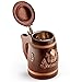 NOVECRAFTO Wooden Beer Mug Crafted From Solid Oak