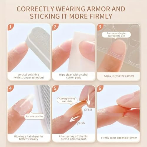 Christmas Cute Cartoon Nails Press on Nails Medium Square Fake Nails with Snowflake Candy Canes House Gingerbread Man Designs Acrylic False Nails Xmas Winter Glue on Nails for Women and Girls 24Pcs - Image 7