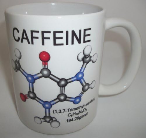 Caffeine Chemistry Molecule Design Ceramic Mug
