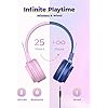 iClever-2-Pack-Bluetooth-Kids-Headphones-Colorful-Lights-LED-Kids-Headphones-Wireless-and-Wired-with-MIC-Volume-Control-Foldable-for-SchoolTravel iClever 2 Pack Bluetooth Kids Headphones, Colorful Lights LED Kids Wireless Headphones with MIC, Volume Control…