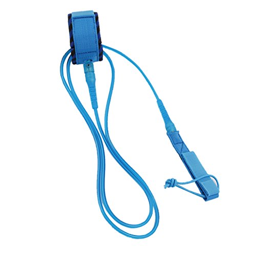 image for D DOLITY Surfboard Leash &Paddle Board Leash 6mm, Maximum Strength, Ki