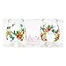Enesco Designs by Lolita Hummingbird Acrylic Stemless Wine Glasses, Set of 2, 17 oz.