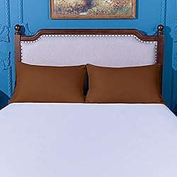 NTBAY 100% Brushed Microfiber Queen Pillowcases Set