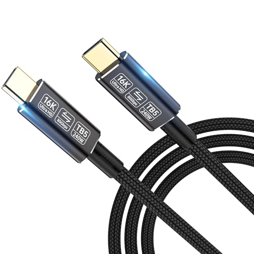 USB C to USB C 3.3ft 16K Cable