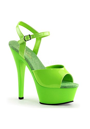 Pleaser Women's Kiss209uv/Ngn/m Platform