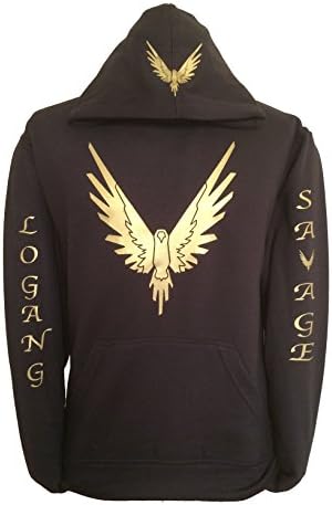 Logang Savage Hoodie Team 10 For Boys Girls and Adults Hooded Sweatshirt (S Adults)