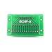 Sysly IDC26 2x13 Pins Male Header Breakout Board Terminal Block Connector with Simple DIN Rail Mounting feet