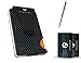 Carbon Fiber Slim Wallet - Metal Wallet - RFID blocking Wallet | Up to 12 cards - Front Pocket Black Wallet for Men, Credit Card Holder