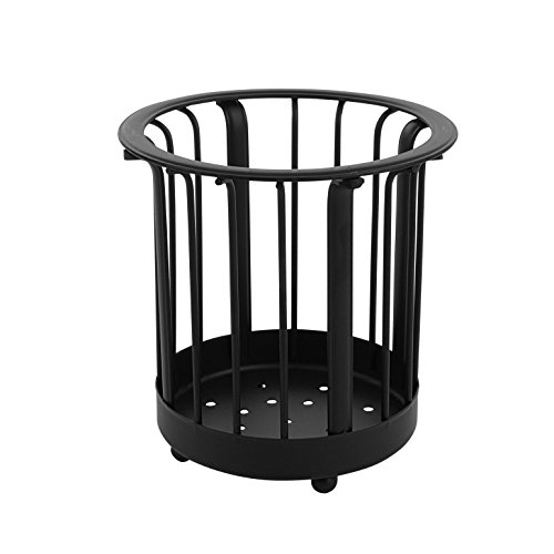Spectrum Diversified Ashley Utensil Holder, Black