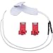 BlueStars WR49X10173 Refrigerator Dispenser Water Tube Heater Kit - Compatible with G.E & Kenmore Refrigerators - Replaces PS1766223 1381601 AP4318572