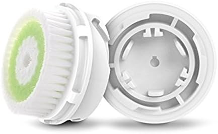 New Compatible Facial Cleansing Brush Replacement Heads (2-Pack) for Acne Skin, fits Mia, Mia2 (Acne Facial Cleansing Brush)