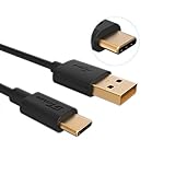 USB3.1 Type C Cable, OKPOW Hi-speed Gold Plated Nylon Braided USB Type C to Type A (USB-C to USB-A) Cell Phone Charging Cable for Chromebook Pixel Nexus 5X/6P and other Type-c Devices 3.3ft/1M