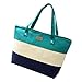 Ammazona Women Canvas Handbags Shoulder Messenger Bags (Green)