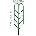 WINGOFFLY DIY Garden Plant Pot Mini Climbing Trellis Plant Support(9 Pack)