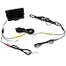 Backup Camera and Monitor Kit, AGPtEK Universal Waterproof Adjustable CMOS Rear-view License Plate Car Rear Dash Camera + 4.3 LCD Rear View Monitor