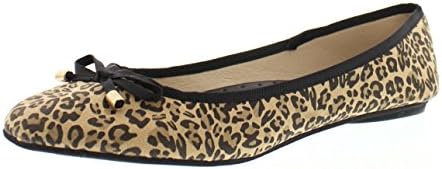 leopard ballerina flats