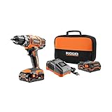Ridgid ZRR860052K 18V Cordless Lithium-Ion 1/2 in. Compact Drill Driver (Renewed)