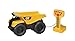 Toy State Caterpillar Construction Machines Light and Sound Job Site Machine Dump Truck (Styles May Vary)