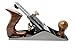 No. 4 Smoothing Bench Plane with 2-Inch cutter - Fully Adjustable Wood Hand Planer, Includes 2 blades