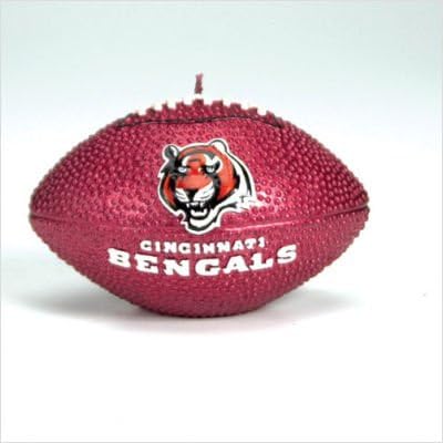 SC Sports Cincinnati Bengals Football Candle - Cincinnati Bengals One Size