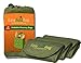 Easy Fold Bag - Reusable Grocery Bags - 3 Pack, Moss Green