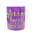 Unicorn Glitter Farts Mug by Pithitude - One Single 11oz. White Coffee Cup