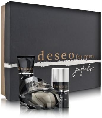 Jennifer Lopez Deseo Cologne Gift Set for Men 3.3 oz Eau de Toilette Spray