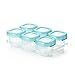 OXO Tot Baby Blocks Food Storage Containers, Aqua, 2 oz